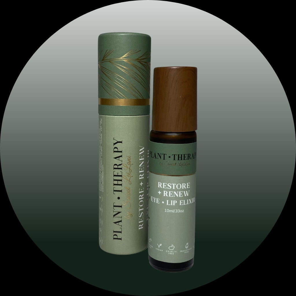 Plant Therapy Restore | Roll On Eye + Lip Elixir